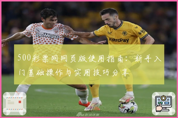 500彩票网网页版使用指南：新手入门基础操作与实用技巧分享